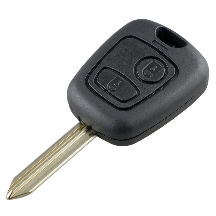 สำหรับ Citroen Saxo / Picasso / Xsara / Berlingo 2 ปุ่มกุญแจรถควบคุมระยะไกลอัจฉริยะพร้อมชิปและแบตเตอรี่ในตัวความถี่: 433MHz, For Citroen