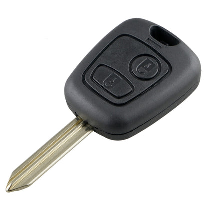 สำหรับ Citroen Saxo / Picasso / Xsara / Berlingo 2 ปุ่มกุญแจรถควบคุมระยะไกลอัจฉริยะพร้อมชิปและแบตเตอรี่ในตัวความถี่: 433MHz, For Citroen