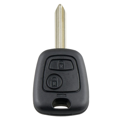 สำหรับ Citroen Saxo / Picasso / Xsara / Berlingo 2 ปุ่มกุญแจรถควบคุมระยะไกลอัจฉริยะพร้อมชิปและแบตเตอรี่ในตัวความถี่: 433MHz, For Citroen