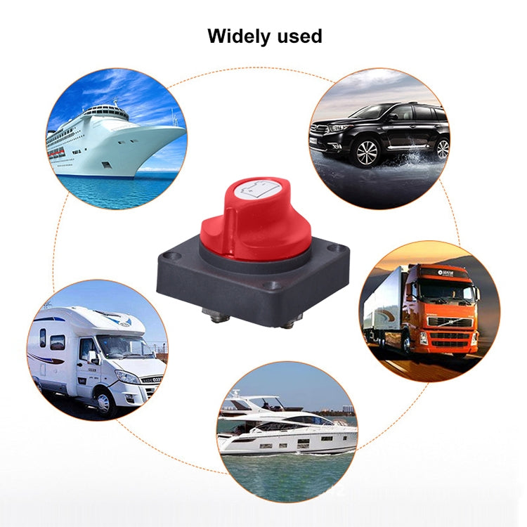 รถ Auto RV Marine เรือ ตัวเลือกแบตเตอรี่ Isolator ตัดการเชื่อมต่อสวิตช์หมุนตัด, A701-PM