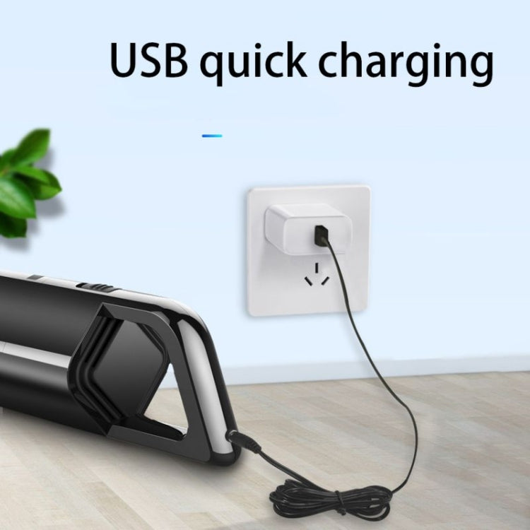 รถแบบพกพาไร้สาย 120W มือถือเครื่องดูดฝุ่นทรงพลัง, Wireless (Black), Wireless (White)