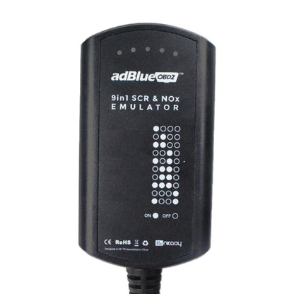 กล่องจำลอง AdBlue รถบรรทุก 9 ใน 1 AdBlueOBD2 SCR และ NOX กล่องจำลอง, 9 in 1