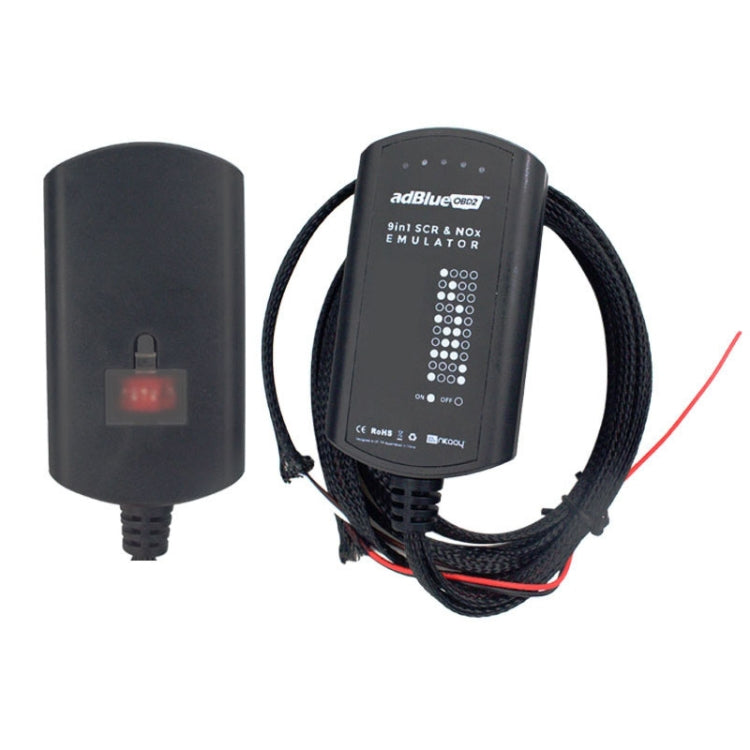 กล่องจำลอง AdBlue รถบรรทุก 9 ใน 1 AdBlueOBD2 SCR และ NOX กล่องจำลอง, 9 in 1