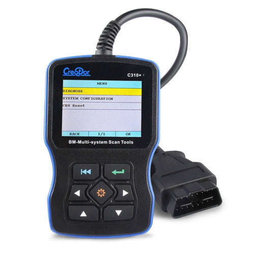 Creator C310 + V7.6 รถOBD2 เครื่องสแกนเนอร์เครื่องมือวินิจฉัยรถยนต์OBD 2 เครื่องสแกนเนอร์สำหรับBMW, Creator C310+