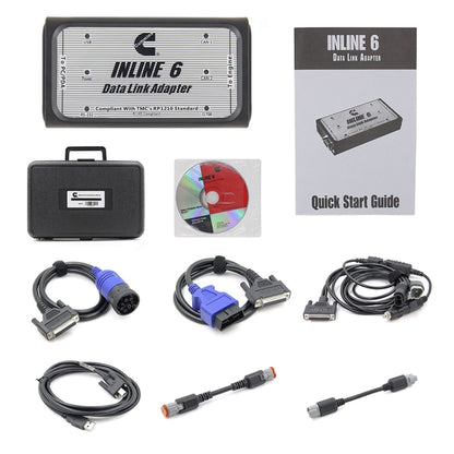เครื่องสแกนเครื่องมือวิเคราะห์ข้อมูล Cummins Inline6 Data Link Adapter สำหรับงานหนัก, Diagnostic Tool Scanner