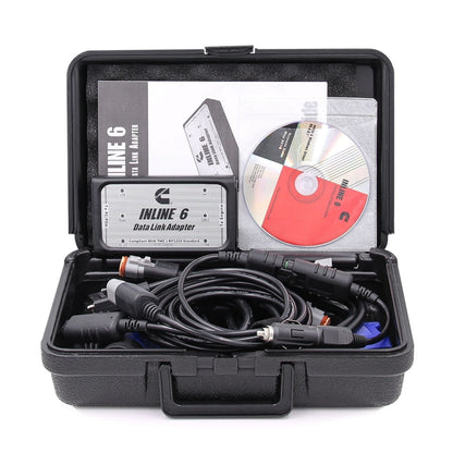 เครื่องสแกนเครื่องมือวิเคราะห์ข้อมูล Cummins Inline6 Data Link Adapter สำหรับงานหนัก, Diagnostic Tool Scanner