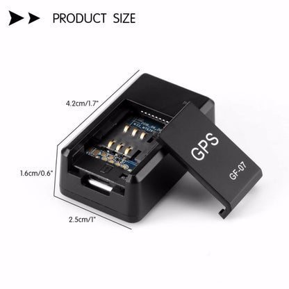 GF07 Mini GPS Tracker รถ GSM GPS ติดตามแม่เหล็ก Real Time รถ Locator ระบบอุปกรณ์ติดตาม, GF07