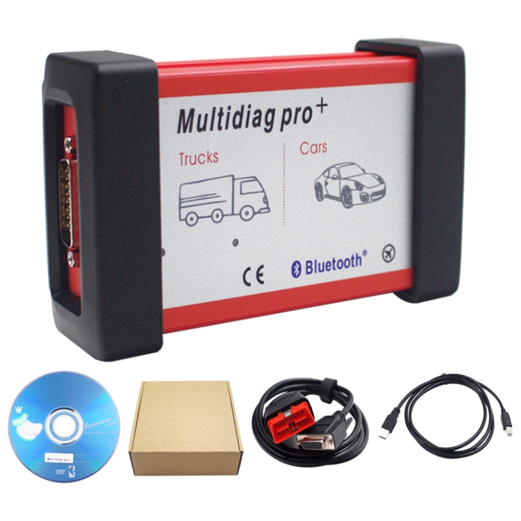 Multidiag Pro + OBD2 CDP TCS CDPบลูทูธOBD2 Scanสำหรับรถยนต์/รถบรรทุกOBDIIเครื่องสแกนเนอร์วินิจฉัยอัตโนมัติ, Multidiag Pro+