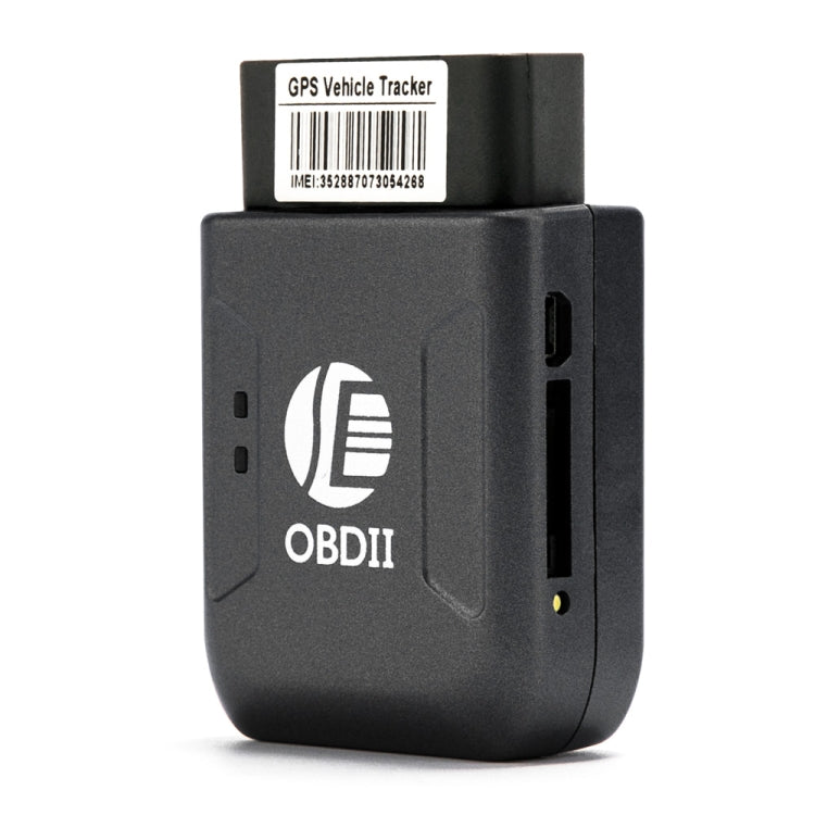TK206 2G GPS OBD2 แบบเรียลไทม์ GSM Quad Band สัญญาณเตือนการสั่นสะเทือนป้องกันการโจรกรรม GSM GPRS Mini GPS ติดตามรถ, TK206 (Black), TK206 (Blue)