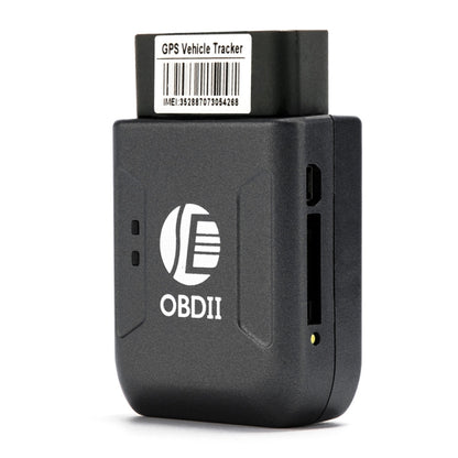 TK206 2G GPS OBD2 แบบเรียลไทม์ GSM Quad Band สัญญาณเตือนการสั่นสะเทือนป้องกันการโจรกรรม GSM GPRS Mini GPS ติดตามรถ, TK206 (Black), TK206 (Blue)