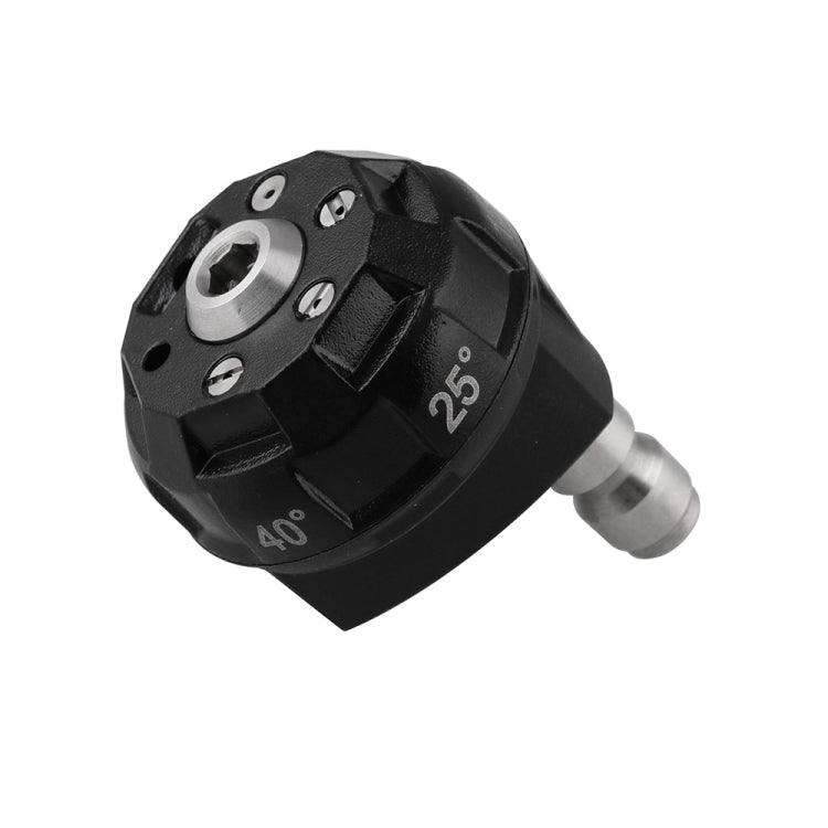 มัลติฟังก์ชั่น 6-in-1 Multi-Hole หัวฉีดเครื่องฉีดน้ำแรงดันสูงหัวฉีดล้างรถ, 6-in-1 Multi-hole Nozzle