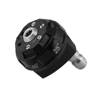 มัลติฟังก์ชั่น 6-in-1 Multi-Hole หัวฉีดเครื่องฉีดน้ำแรงดันสูงหัวฉีดล้างรถ, 6-in-1 Multi-hole Nozzle