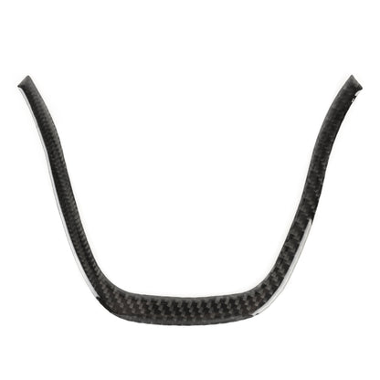 รถคาร์บอนไฟเบอร์พวงมาลัยกรอบนอกสติกเกอร์ตกแต่งสำหรับโฟล์คสวาเกน Touareg, Steering Wheel Outer Frame