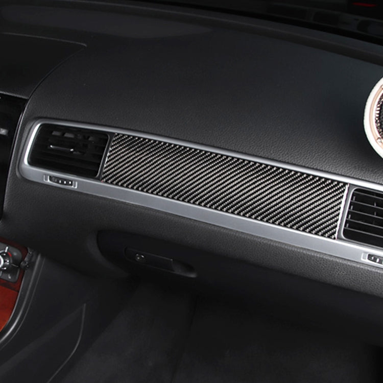 รถคาร์บอนไฟเบอร์แดชบอร์ดแผงสติกเกอร์ตกแต่งสำหรับ Volkswagen Touareg, Dashboard Panel