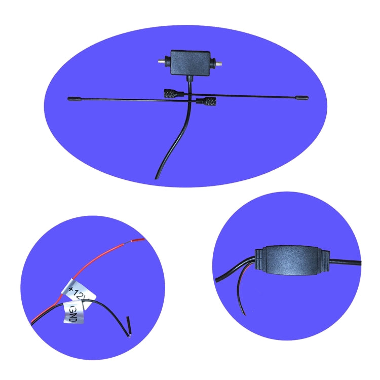 รถ ที่มองไม่เห็น Patch Horn ป้องกันฟ้าผ่าเสาอากาศทีวี, TV Antenna