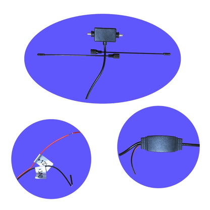 รถ ที่มองไม่เห็น Patch Horn ป้องกันฟ้าผ่าเสาอากาศทีวี, TV Antenna