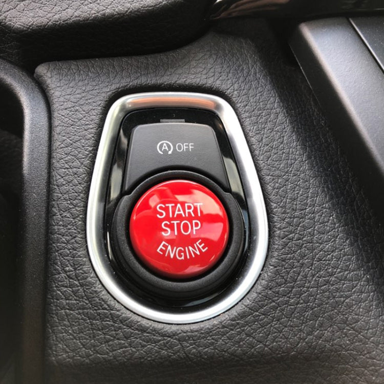 ฝาครอบปุ่มกดสตาร์ทเครื่องยนต์รถยนต์สำหรับแชสซี BMW G / F พร้อมสตาร์ทและหยุด, For BMW G / F Chassis, with Start and Stop (Black), For BMW G / F Chassis, with Start and Stop (Blue), For BMW G / F Chassis, with Start and Stop (Red)                        ...