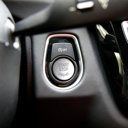 ฝาครอบปุ่มกดสตาร์ทเครื่องยนต์รถยนต์สำหรับแชสซี BMW G / F พร้อมสตาร์ทและหยุด, For BMW G / F Chassis, with Start and Stop (Black), For BMW G / F Chassis, with Start and Stop (Blue), For BMW G / F Chassis, with Start and Stop (Red)                        ...