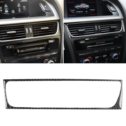 รถคาร์บอนไฟเบอร์เครื่องปรับอากาศ Air Outlet กรอบตกแต่งสติกเกอร์สำหรับ Audi A4 B8 2009-2016 / A5 2008-2017 / Q5 2009-20178203;, ไดรฟ์ซ้าย, Air Outlet Frame