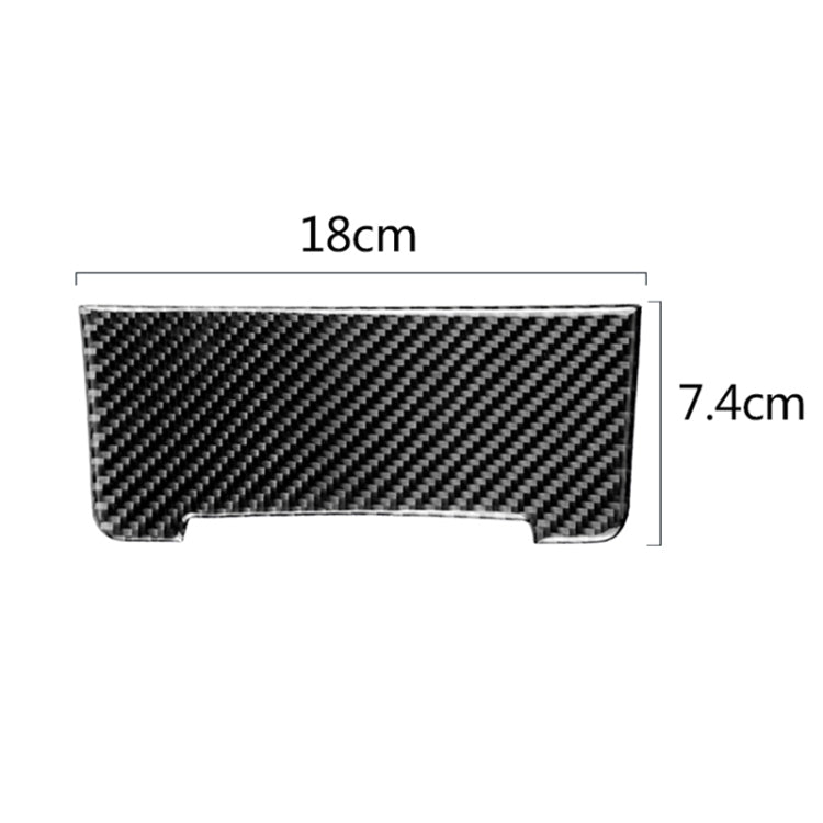 คาร์บอนไฟเบอร์เก็บบุหรี่ไฟแช็กแผงสติกเกอร์ตกแต่งสำหรับ Audi 2010-2018 Q5/2009-2016 a4L/2009-2016 A5, Storage Cigarette Lighter