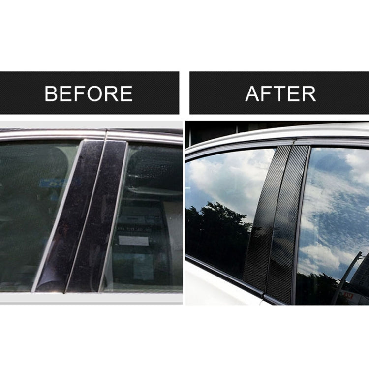 รถคาร์บอนไฟเบอร์ B คอลัมน์สติกเกอร์ตกแต่งสำหรับ BMW E70 2008-2013, For BMW E70