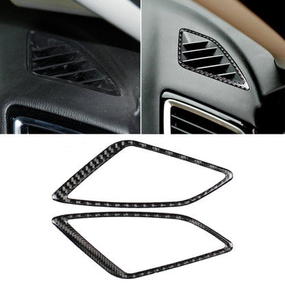 คาร์บอนไฟเบอร์เครื่องมือ Air Outlet ตกแต่งสติกเกอร์สำหรับ Mazda Axela 2014/2017-2018, Instrument Air Outlet