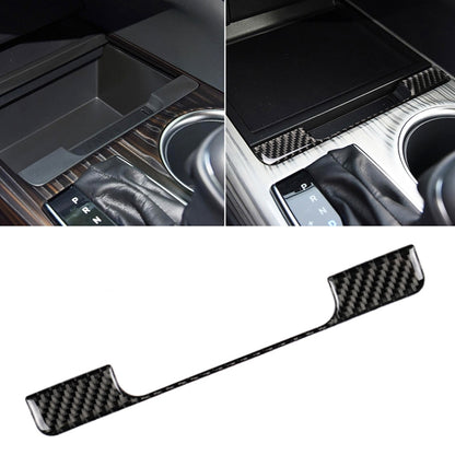 รถคาร์บอนไฟเบอร์กล่องเก็บกรอบตกแต่งสติกเกอร์สำหรับโตโยต้ารุ่นที่แปดCamry 2018-2019, Storage Box Frame