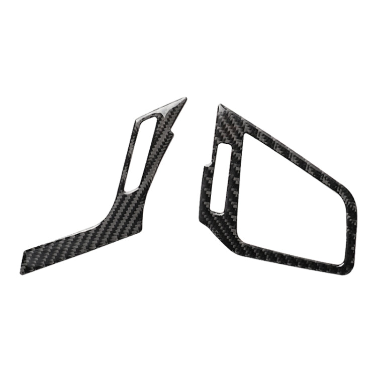 คาร์บอนไฟเบอร์ขวาและซ้าย Air Outlet ตกแต่งสติกเกอร์สำหรับ Honda รุ่นที่ 10 Civic 2016-2019, ไดรฟ์ซ้าย, Right and Left Air Outlet