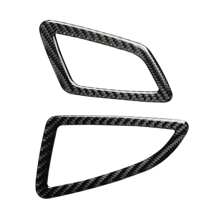รถคาร์บอนไฟเบอร์ไดรฟ์ซ้ายเครื่องมือ Air Outlet สติกเกอร์ตกแต่งสำหรับ Honda รุ่นที่ 10 Civic 2016-2019, Instrument Air Outlet