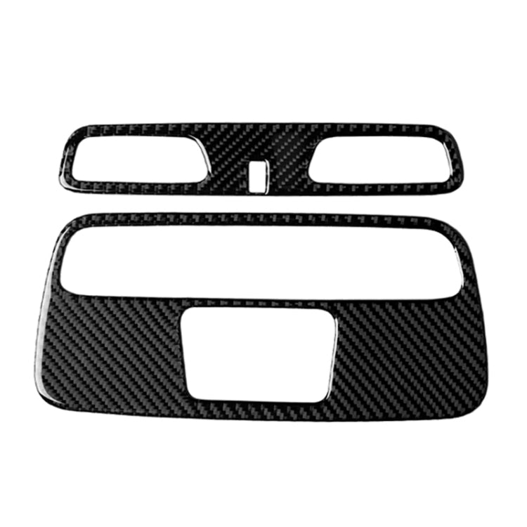 2 ใน 1 รถคาร์บอนไฟเบอร์โดมไฟแผงสติกเกอร์ตกแต่งสำหรับ Chevrolet Camaro 2016, Dome Light Panel