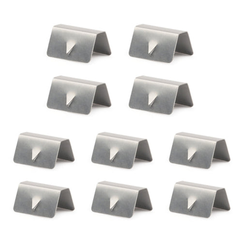 10 PCS กระจกรถยนต์คลิปลม/ฝน Deflector ช่องโลหะหัวเข็มขัดสำหรับ Heko G3, For Heko G3