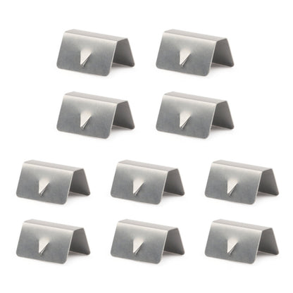 10 PCS กระจกรถยนต์คลิปลม/ฝน Deflector ช่องโลหะหัวเข็มขัดสำหรับ Heko G3, For Heko G3