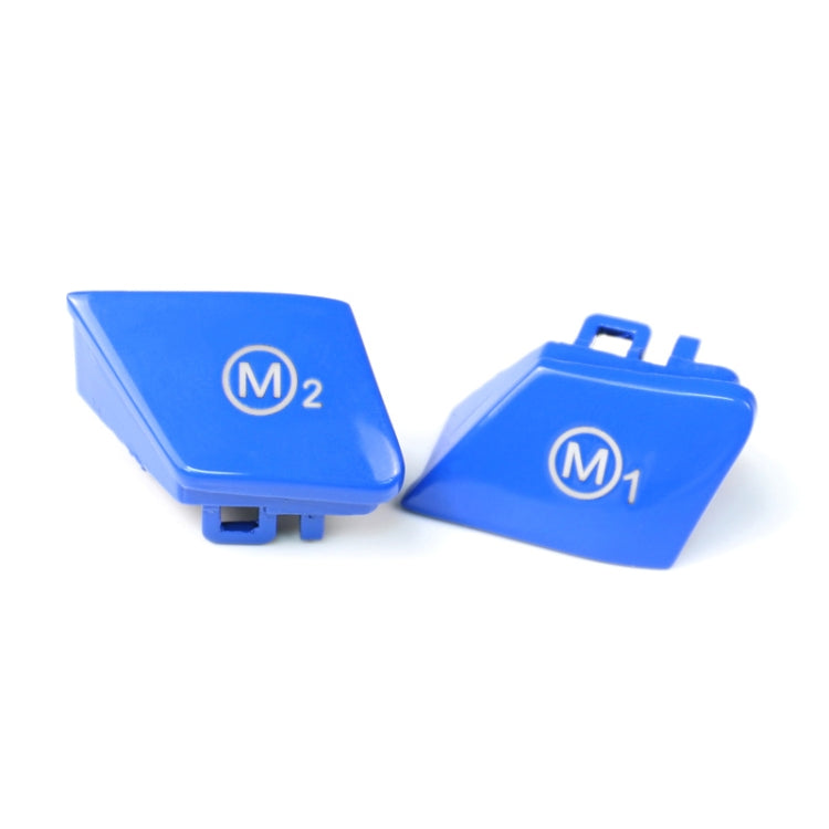 กีฬาพวงมาลัย M1 + M2 แฟชั่นปุ่มสวิทช์ Trim สำหรับ BMW F30 F34 F15 F16 2014-2018, M1+M2