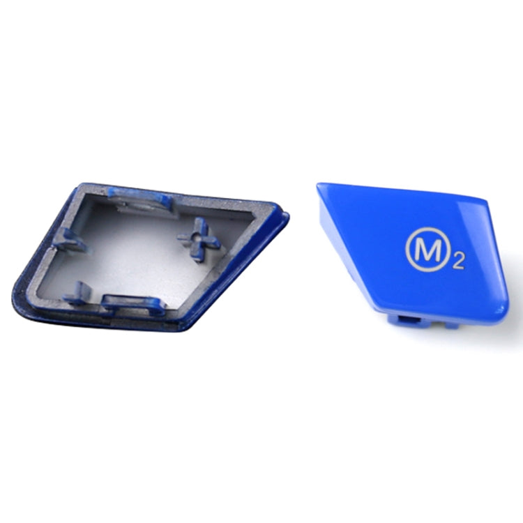 กีฬาพวงมาลัย M1 + M2 แฟชั่นปุ่มสวิทช์ Trim สำหรับ BMW F30 F34 F15 F16 2014-2018, M1+M2