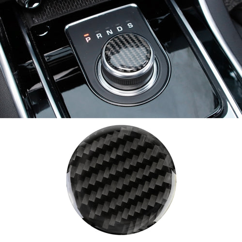 สติ๊กเกอร์ตกแต่งเกียร์รถคาร์บอนไฟเบอร์สำหรับ Jaguar F-PACE, Gear