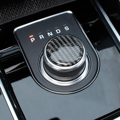 สติ๊กเกอร์ตกแต่งเกียร์รถคาร์บอนไฟเบอร์สำหรับ Jaguar F-PACE, Gear