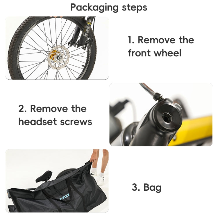กระเป๋าใส่จักรยานแบบพกพา Strong Bike Loading Package กระเป๋าใส่จักรยานสำหรับจักรยานขนาด 26-29 นิ้ว