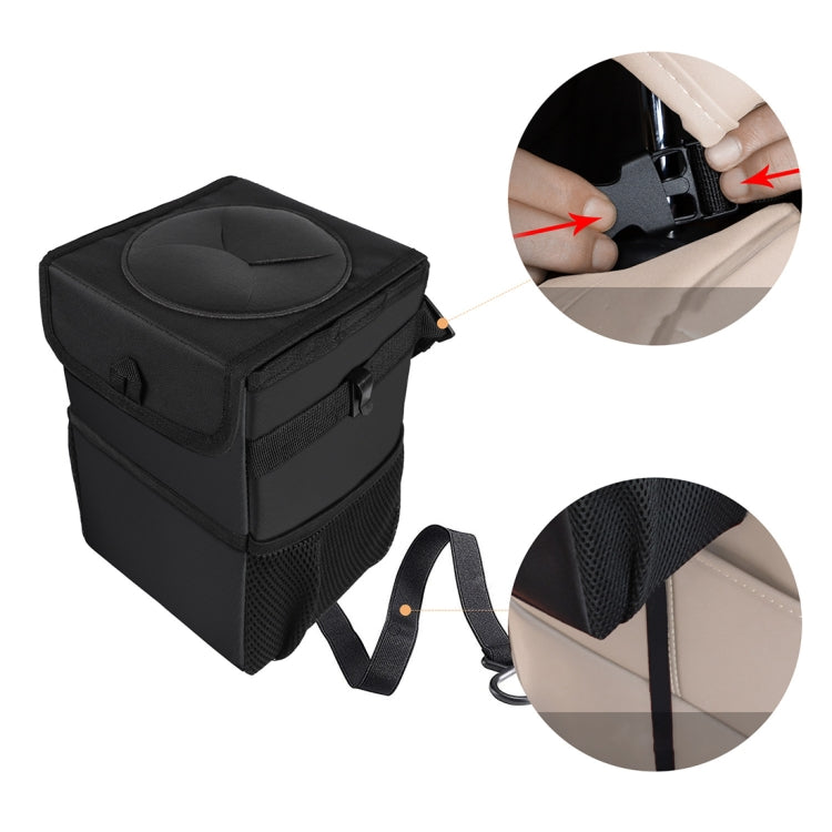 รถ เบาะหลัง เบ็ด ถังขยะในรถยนต์ กล่องเก็บของ, Car Storage Box