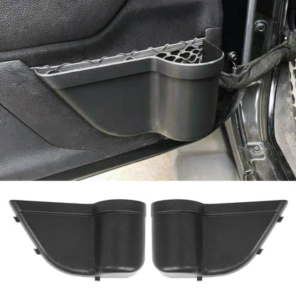 2 PCS ประตูรถถ้วยผู้ถือกล่องเก็บอัตโนมัติ Multi-ใช้เครื่องมือ Organizer กล่องสำหรับ JEEP Wrangler JK 2011-2017, Door Cup Holder