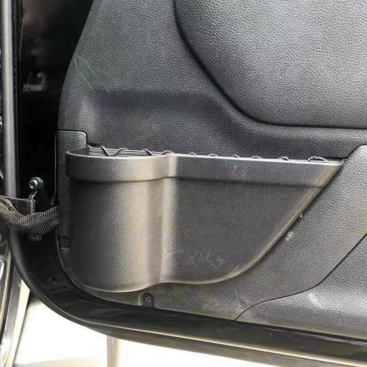 2 PCS ประตูรถถ้วยผู้ถือกล่องเก็บอัตโนมัติ Multi-ใช้เครื่องมือ Organizer กล่องสำหรับ JEEP Wrangler JK 2011-2017, Door Cup Holder