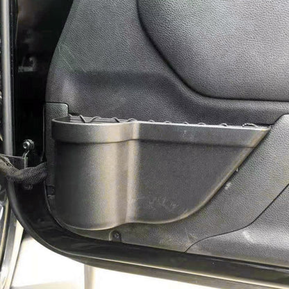 2 PCS ประตูรถถ้วยผู้ถือกล่องเก็บอัตโนมัติ Multi-ใช้เครื่องมือ Organizer กล่องสำหรับ JEEP Wrangler JK 2011-2017, Door Cup Holder