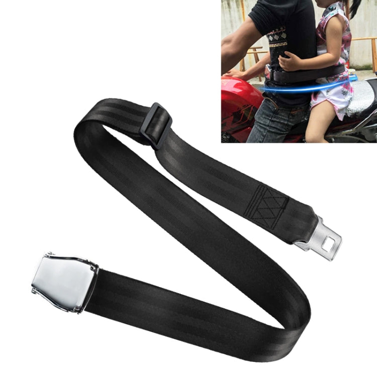 เข็มขัดนิรภัยป้องกันเด็กสำหรับรถจักรยานยนต์ไฟฟ้า / จักรยาน, Car Seat Belt (Black), Car Seat Belt (Orange)