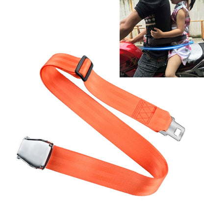 เข็มขัดนิรภัยป้องกันเด็กสำหรับรถจักรยานยนต์ไฟฟ้า / จักรยาน, Car Seat Belt (Black), Car Seat Belt (Orange)