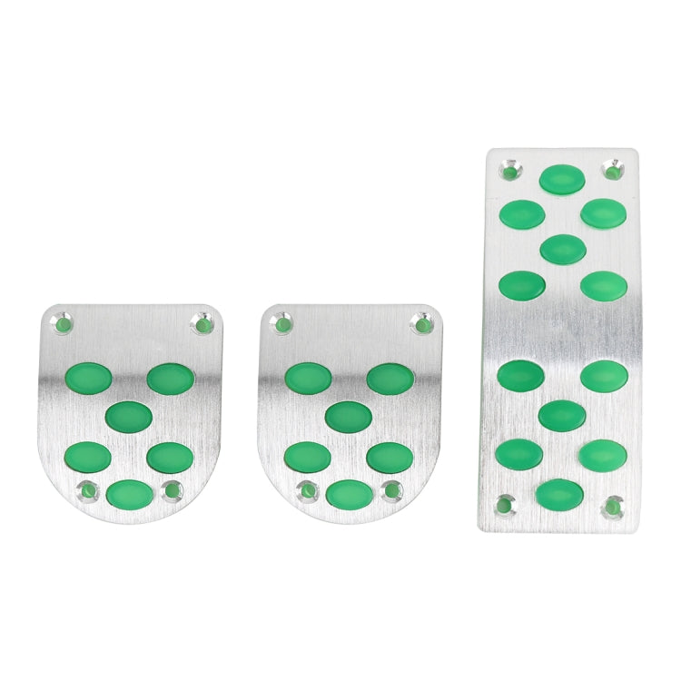 3 in 1 Small Luminous Non-SLIP เกียร์อัตโนมัติรถเหยียบเท้าเบรค Pad ชุด, 3 in 1