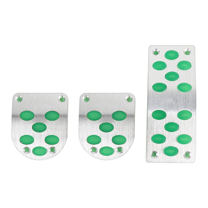 3 in 1 Small Luminous Non-SLIP เกียร์อัตโนมัติรถเหยียบเท้าเบรค Pad ชุด, 3 in 1