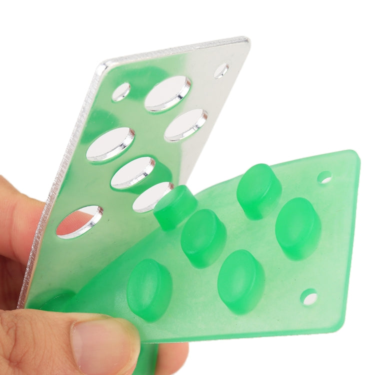 3 in 1 Small Luminous Non-SLIP เกียร์อัตโนมัติรถเหยียบเท้าเบรค Pad ชุด, 3 in 1