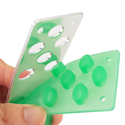 3 in 1 Small Luminous Non-SLIP เกียร์อัตโนมัติรถเหยียบเท้าเบรค Pad ชุด, 3 in 1