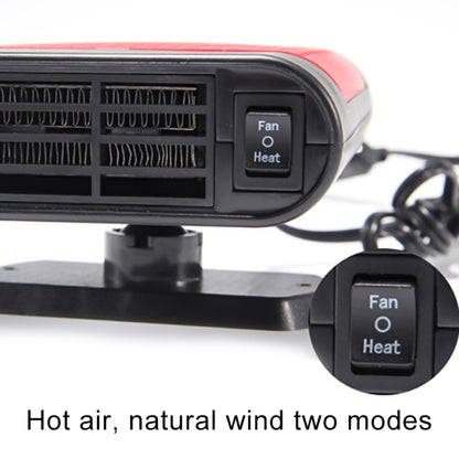 เครื่องทำความร้อนรถยนต์ Hot Cool พัดลมกระจกหน้าต่าง Demister Defroster DC 12V, Purification Version, DC 12V, Purification Version (Grey), DC 12V, Purification Version (Red)