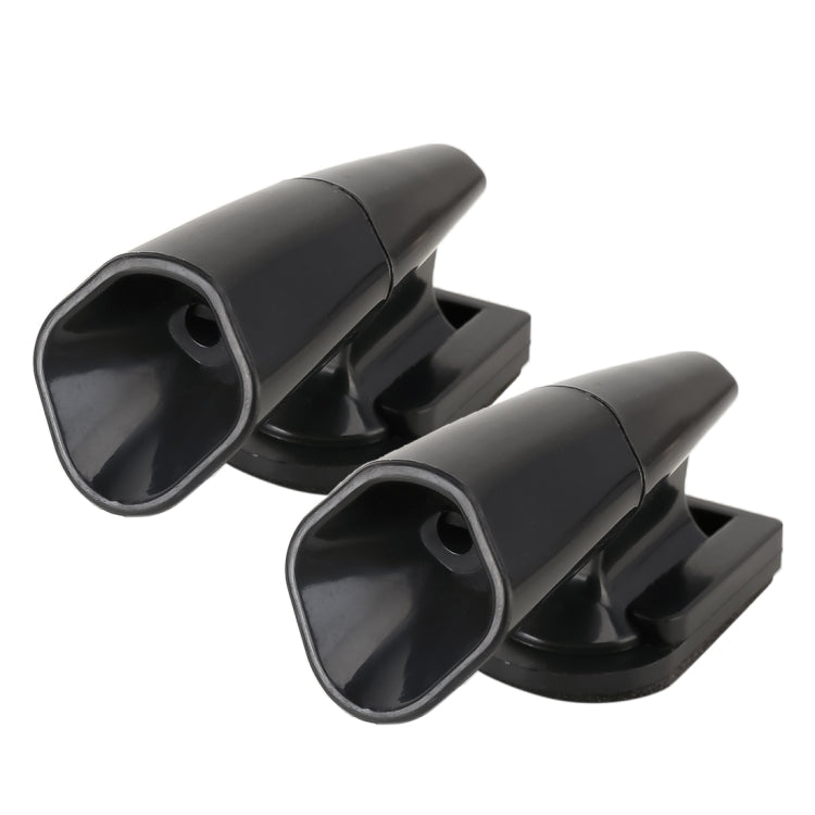 รถ ABS Deer Alert เสียงปลุกอัลตราโซนิกพลังงานลมสัตว์ Repeller, Alarm Ultrasonic  (Black), Alarm Ultrasonic (Silver)