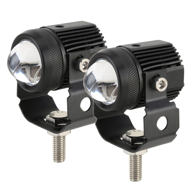 2 ชิ้น DC9-36V / 20W / 6000K / 3000K / 2000LM รถจักรยานยนต์ไฟหน้าสองสี / ไฟตัดหมอก, 20W